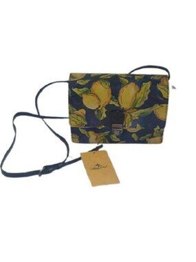 Patricia Nash Positano Limon Print Lanza Crossbody